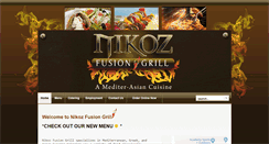 Desktop Screenshot of nikozgrill.com